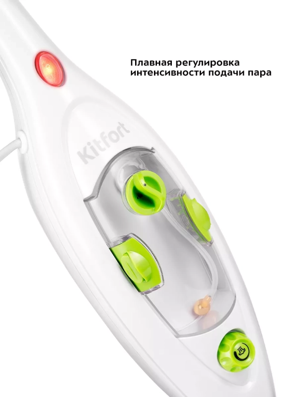 Паровая швабра с насадками КТ-1060 - 1300 Вт - 300 мл Паровая швабра с насадками КТ-1060 - 1300 Вт - 300 мл