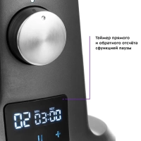 Цельнометаллический планетарный миксер КТ-1328 - 1200 Вт