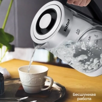 Чайник электрический с терморегулятором КТ-6764 - 2,2 л Чайник электрический с терморегулятором КТ-6764 - 2,2 л