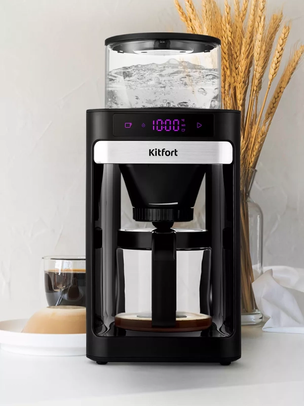 Кофеварка капельная электрическая КТ-7144 - 1600 Вт Кофеварка капельная электрическая КТ-7144 - 1600 Вт