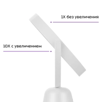 Косметическое зеркало с подсветкой КТ-4128 - 6 Вт