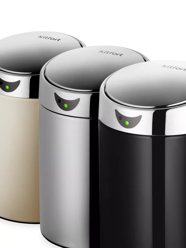 Мусорное ведро сенсорное с крышкой КТ-6018 - 1 л Мусорное ведро сенсорное с крышкой КТ-6018 - 1 л