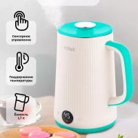 Чайник электрический металлический пластик КТ-6197 - 1.7 л