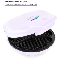Вафельница электрическая для венских вафель КТ-1688 - 950 Вт