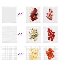 Сушилка для овощей и фруктов КТ-1965 - 900 Вт Сушилка для овощей и фруктов КТ-1965 - 900 Вт