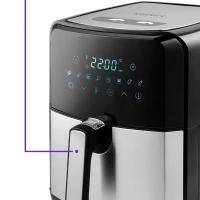 Аэрогриль электрический КТ-2239 - 4.5 л - 1700 Вт