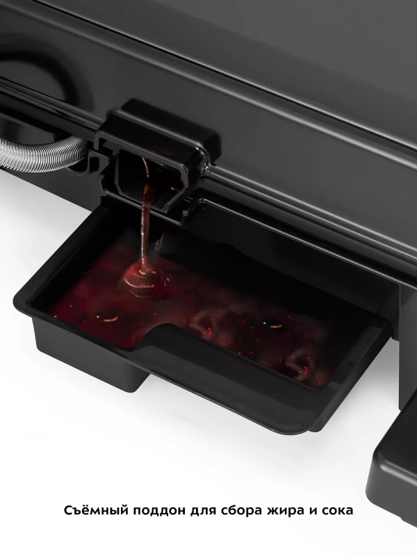 Электрогриль КТ-3662 двусторонний гриль электрический 2000Вт