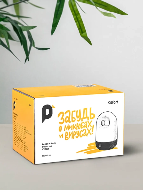 Озонатор воздуха для квартиры КТ-3818 - 0.5 Вт