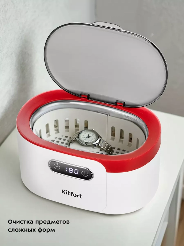 Ультразвуковая мойка для украшений КТ-6374 - 50 Вт Ультразвуковая мойка для украшений КТ-6374 - 50 Вт