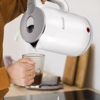 Чайник электрический металлический КТ-6643 - 1.8 л