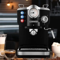 Кофеварка рожковая электрическая КТ-739 - 1100 Вт - 1.25 л