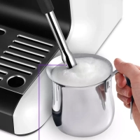 Кофеварка электрическая рожковая КТ-7169 - 1450 Вт Кофеварка электрическая рожковая КТ-7169 - 1450 Вт