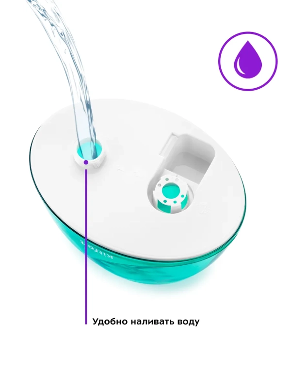 Увлажнитель воздуха для дома ультразвуковой КТ-2834 - 32 Вт