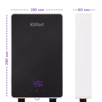 Водонагреватель проточный электрический КТ-4087 - 5500 Вт