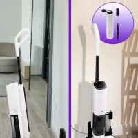 Вертикальный беспроводной моющий пылесос КТ-5253 Вертикальный беспроводной моющий пылесос КТ-5253