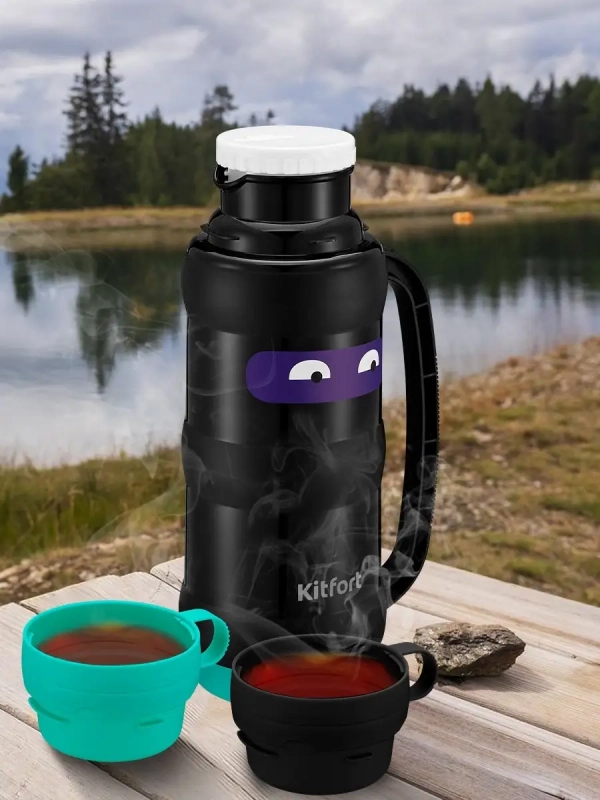 Термос для чая и кофе КТ-1234 - 1 л