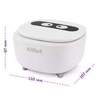 Ультразвуковая мойка для украшений КТ-6266 - 18 Вт Ультразвуковая мойка для украшений КТ-6266 - 18 Вт