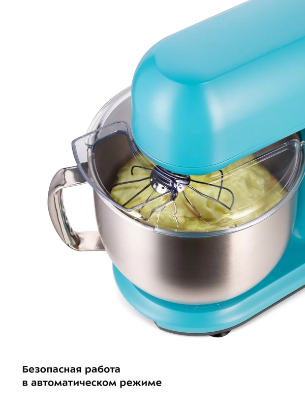 Цельнометаллический планетарный миксер КТ-3473 - 1500 Вт Цельнометаллический планетарный миксер КТ-3473 - 1500 Вт