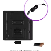 Часы настольные с термометром и гигрометром КТ-3389