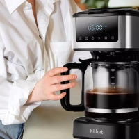 Кофеварка капельная электрическая КТ-7181 - 900 Вт Кофеварка капельная электрическая КТ-7181 - 900 Вт