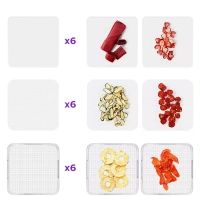 Сушилка для овощей и фруктов КТ-4903 - 500 Вт