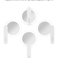 Косметическое зеркало с подсветкой карманное КТ-3173