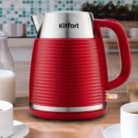 Чайник электрический металлический КТ-695 - 1.7 л