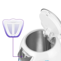 Чайник электрический металлический КТ-6772 - 1,7 л Чайник электрический металлический КТ-6772 - 1,7 л