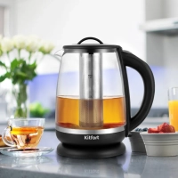 Чайник электрический заварочный с подсветкой КТ-6145 - 2 л