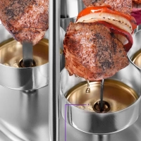 Электрошашлычница для дома КТ-1406 - 900 Вт