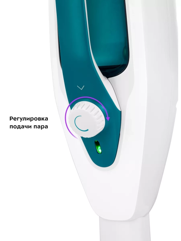 Паровая швабра с насадками КТ-1080 (2 в 1) - 1500 Вт