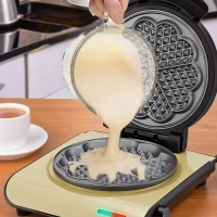 Вафельница для венских вафель КТ-3693 - 1000 Вт