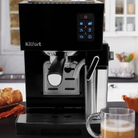 Кофеварка рожковая электрическая КТ-743 - 1400 Вт - 1.4 л