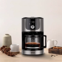 Кофемашина капельная с встроенной кофемолкой КТ-782 1050 Вт