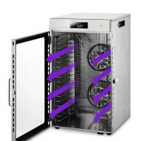 Сушилка для овощей и фруктов электрическая КТ-4929 - 800 Вт