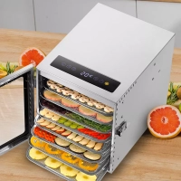 Сушилка для овощей и фруктов электрическая КТ-1998 - 500 Вт Сушилка для овощей и фруктов электрическая КТ-1998 - 500 Вт