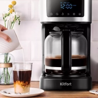 Кофеварка капельная электрическая КТ-7181 - 900 Вт Кофеварка капельная электрическая КТ-7181 - 900 Вт