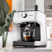 Кофеварка электрическая рожковая КТ-7169 - 1450 Вт Кофеварка электрическая рожковая КТ-7169 - 1450 Вт