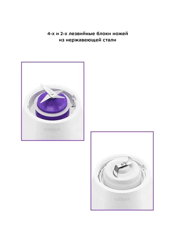 Блендер стационарный с чашей КТ-3054 (2 в 1) - 500 Вт Блендер стационарный с чашей КТ-3054 (2 в 1) - 500 Вт