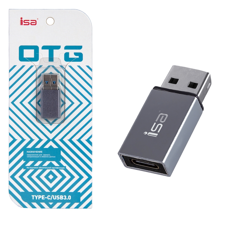 Переходник USB на Type-C USB 3.0 G-07 ISA
