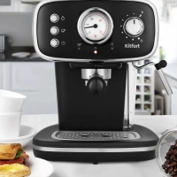 Кофеварка рожковая электрическая КТ-736 - 1100 Вт - 1.2 л Кофеварка рожковая электрическая КТ-736 - 1100 Вт - 1.2 л