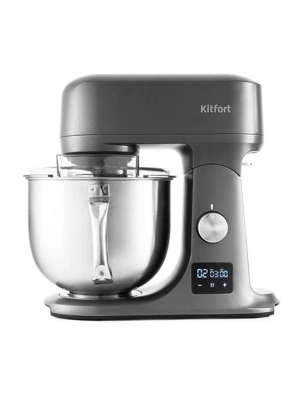 Цельнометаллический планетарный миксер КТ-1328 - 1200 Вт Цельнометаллический планетарный миксер КТ-1328 - 1200 Вт