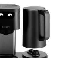 Кофеварка капельная электрическая КТ-7143 (2 в 1) 1600 Вт Кофеварка капельная электрическая КТ-7143 (2 в 1) 1600 Вт