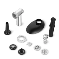 Мясорубка электрическая с насадками КТ-2124 - 250 Вт Мясорубка электрическая с насадками КТ-2124 - 250 Вт