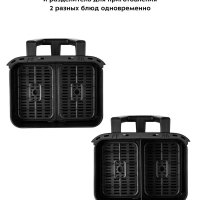 Аэрогриль электрический КТ-2247 - 8 л - 2850 Вт Аэрогриль электрический КТ-2247 - 8 л - 2850 Вт