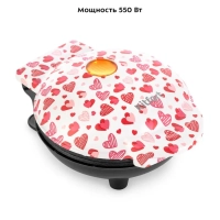 Вафельница электрическая для венских вафель КТ-1684