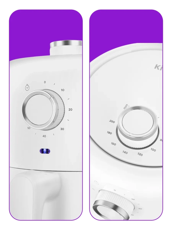 Аэрогриль электрический КТ-2264 - 1,9 л. - 1000 Вт