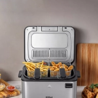 Фритюрница электрическая со съемной корзиной КТ-6240 2000 Вт