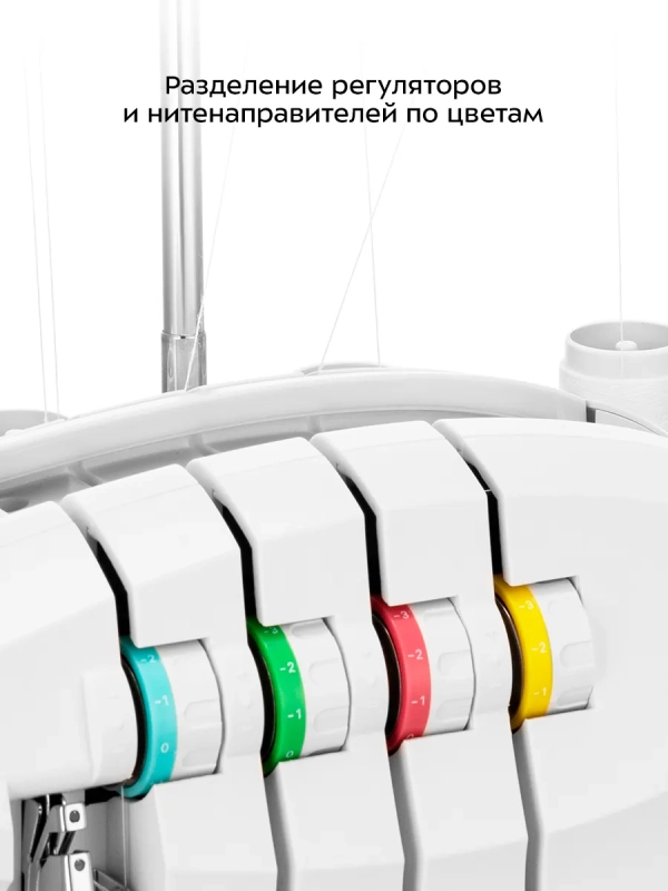 Оверлок швейный для дома КТ-6360 - 90 Вт