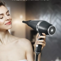 Фен КТ-3256 - 2 насадки - 3 режима - 1800-2200 Вт